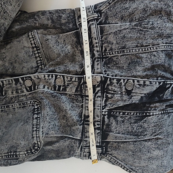 Michael kors denim acid wash jumpsuit size small - Picture 10 of 14